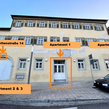 Backhome - Xl - Parkhaus - Fantastische Schlosslage - Smarttv - Waschmaschine - Netflix - 90qm - 24h Checkin - 2 * Ludwigsburg